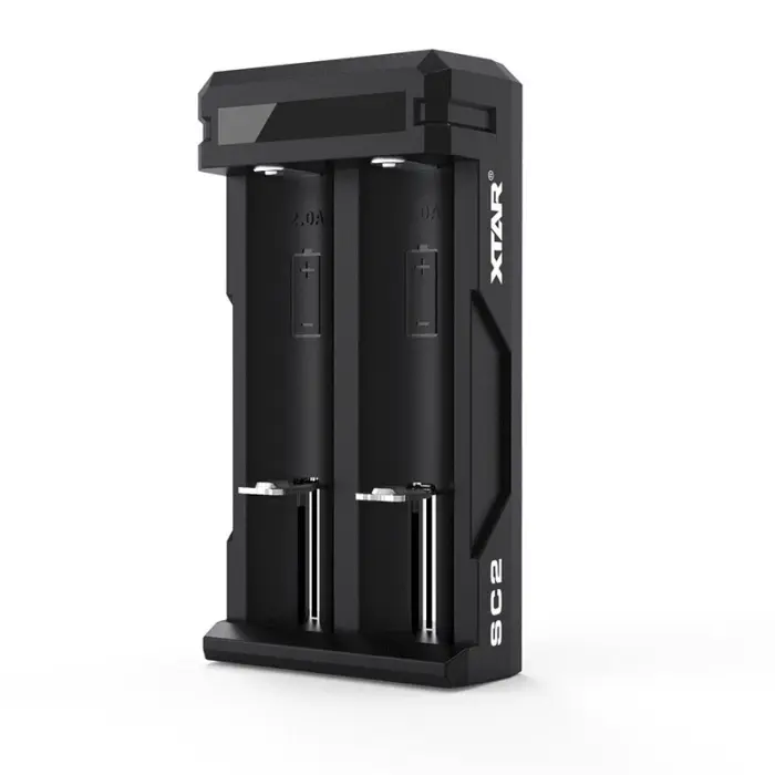 Battery charger Li-Ion 4A for 2x 18650 Xtar SC2 @ electrokit (2 of 5)