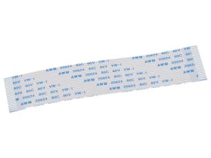 FPC-kabel 20-pol 1.0mm 100mm samma-sida @ electrokit