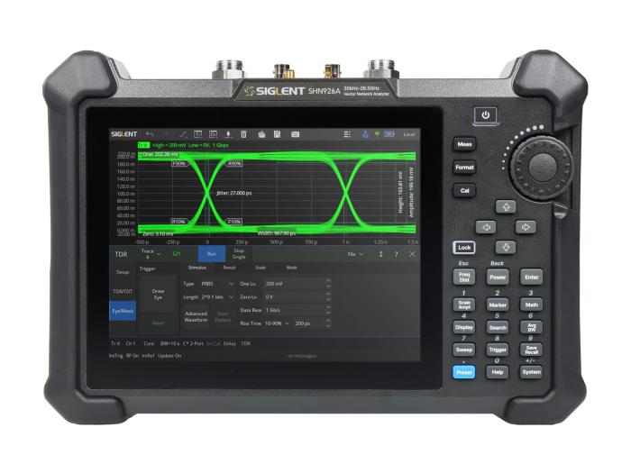 Nätverksanalysator 14GHz 2-port handhållen SHN914A @ electrokit (13 av 13)