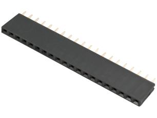 Hylslist 2.54mm 1x20p @ electrokit