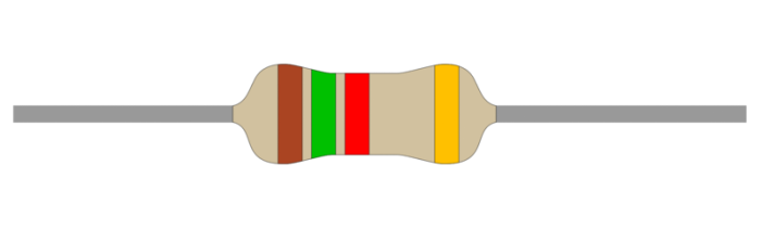 Resistor 1W 5% 1.5kohm (1k5) @ electrokit (1 of 1)