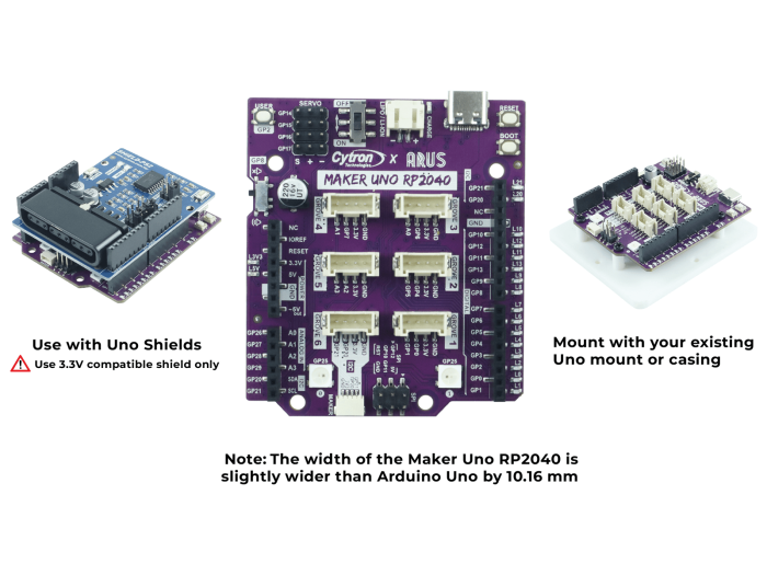 Maker UNO RP2040 @ electrokit (4 of 6)