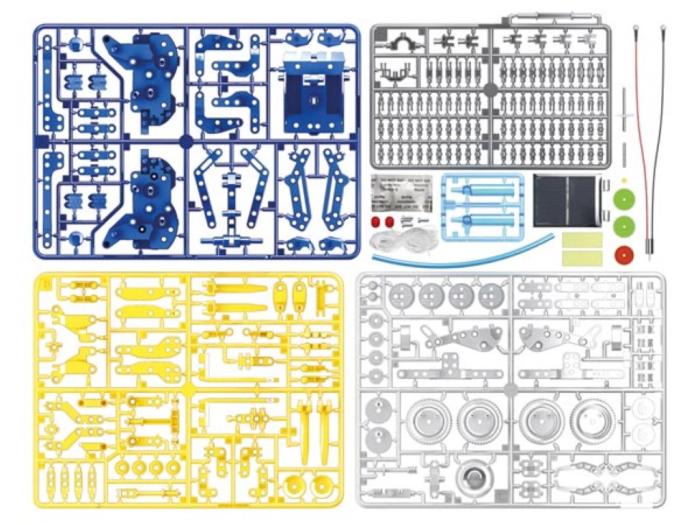 Hydraulic solar robot 12-in-1 - construction kit @ electrokit (13 of 13)