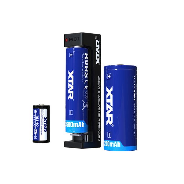 Batteriladdare Li-Ion 0.5A för 1x 18650 Xtar MC1 @ electrokit (3 av 5)