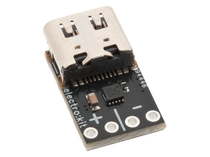 USB-C PD-triggermodul 5-20 V max 60W @ electrokit (2 av 3)