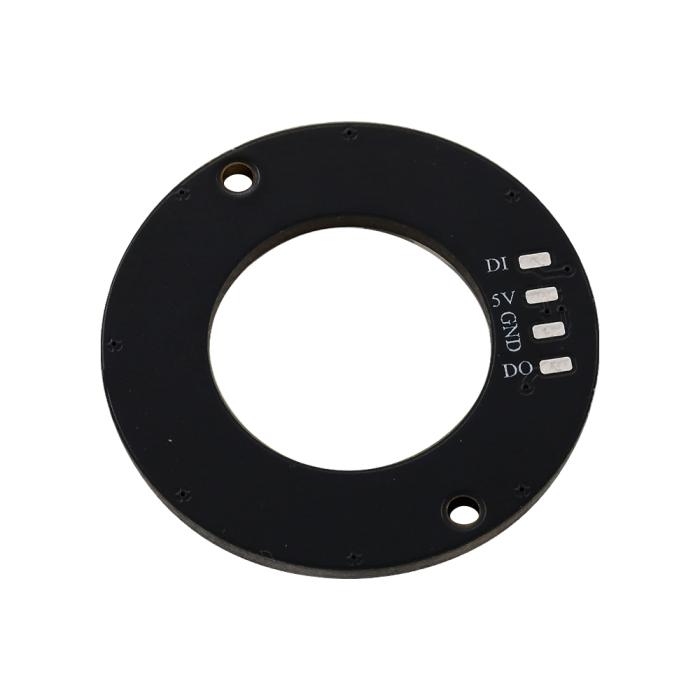 Adresserbar RGB LED-ring med 12 LED ø50mm - WS2812 @ electrokit (2 av 2)
