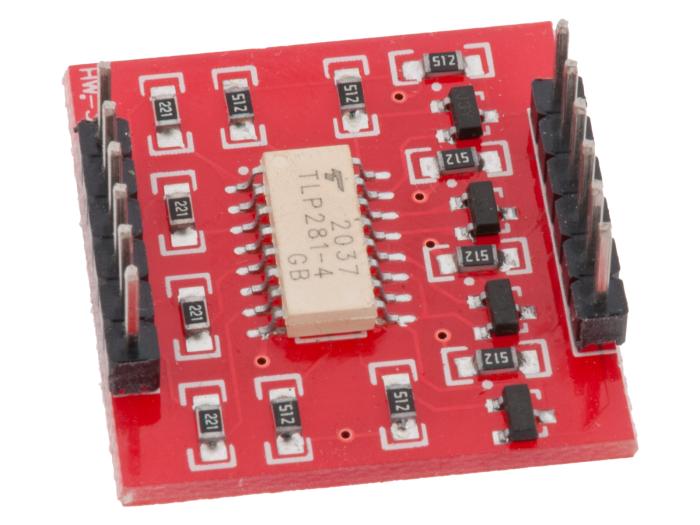 Optoisolator 4-kanaler @ electrokit (1 av 2)