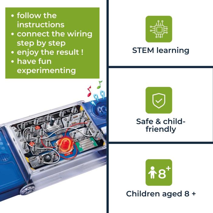 Experimentlåda för elektronik - 8 projekt @ electrokit (4 av 8)