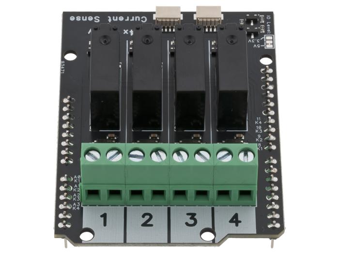 4x Reläshield med strömmätning för Arduino UNO @ electrokit (3 av 6)