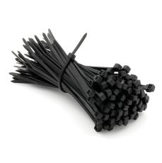 Cable tie 100 x 2.5mm polyamide &oslash;max 22mm white 100-pcs @ electrokit