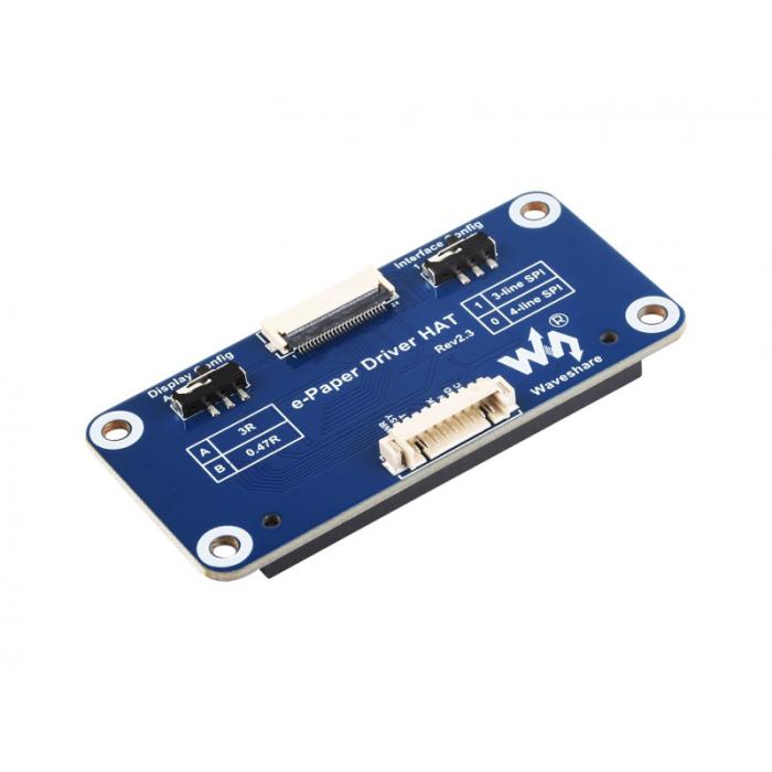 e-Papper HAT-kontroller för Raspberry Pi, ESP32, etc. @ electrokit (4 av 11)