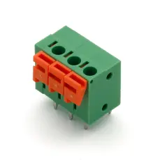 Fj&auml;derplint 3-pol 5.08mm 0.2-2.5mm&sup2; PCB vertikal @ electrokit