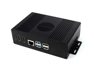 Inbyggnadsl&aring;da Raspberry Pi 5 + M.2 SSD @ electrokit