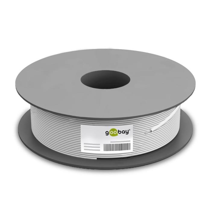 Installationskabel Cat6 U/UTP CCA solid vit 100m @ electrokit (2 av 2)