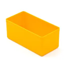 Storage box 54x108x45mm polystyrene (PS) yellow @ electrokit