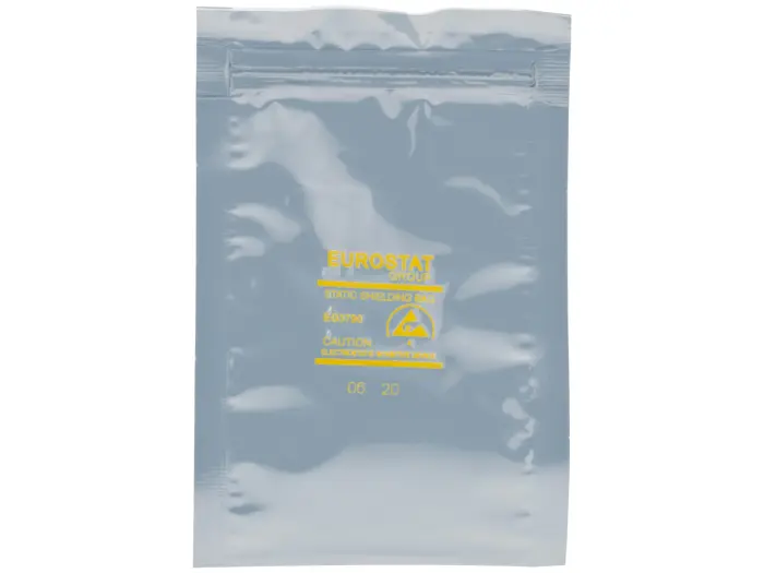 Component bag 76x127mm shielded (ESD) with zip @ electrokit (1 of 3)