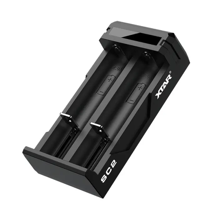 Battery charger Li-Ion 4A for 2x 18650 Xtar SC2 @ electrokit (3 of 5)