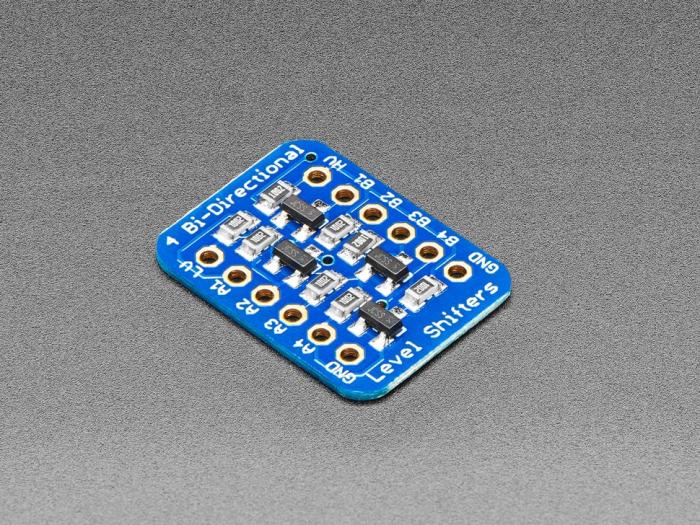 Nivåomvandlare 4 kanaler dubbelriktad 3.3V -- 5V I2C-stöd @ electrokit (4 av 5)