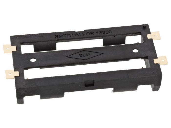 Batterihållare 2x18650 PCB SMD @ electrokit (2 av 3)