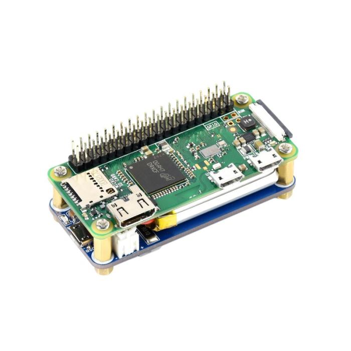 UPS HAT för Raspberry Pi Zero - 5V ut @ electrokit (9 av 9)