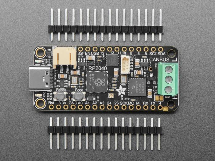 Adafruit Feather RP2040 CAN Bus @ electrokit (3 av 7)