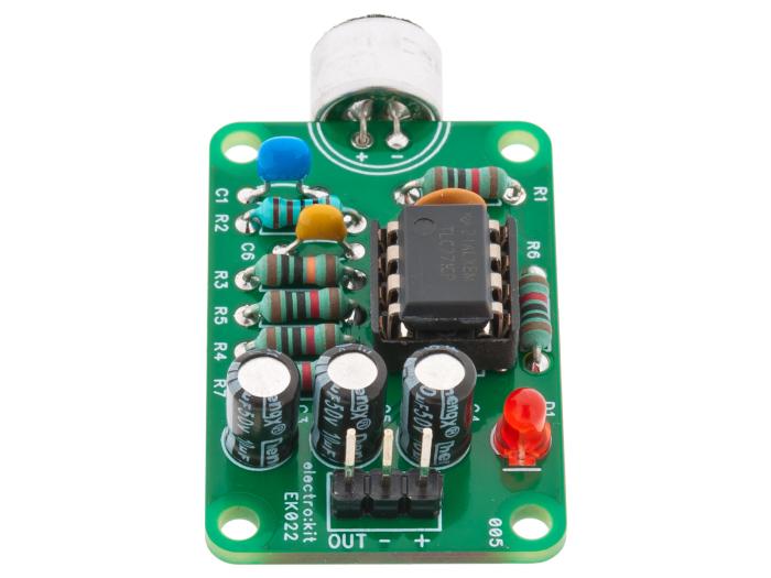 Amplifier for electret microphone EK022 @ electrokit (2 of 4)