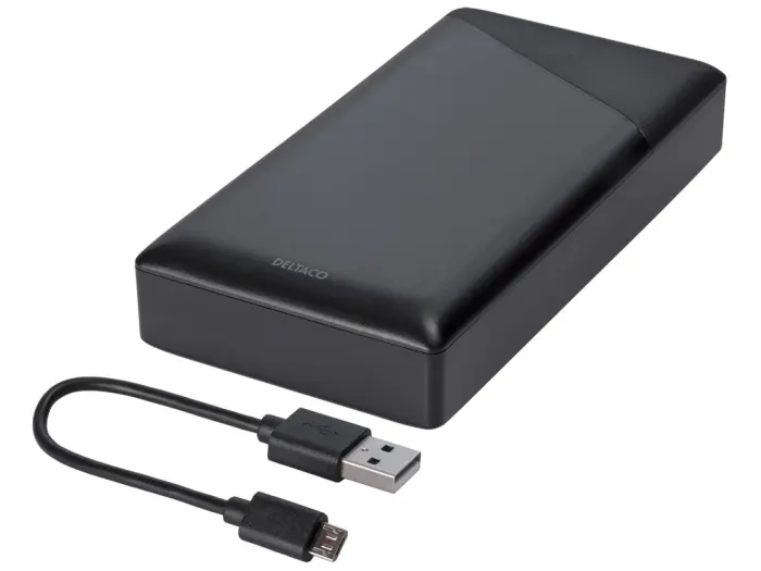 Powerbank 20000mAh 18W 1x USB-A 1x USB-C @ electrokit (2 av 3)