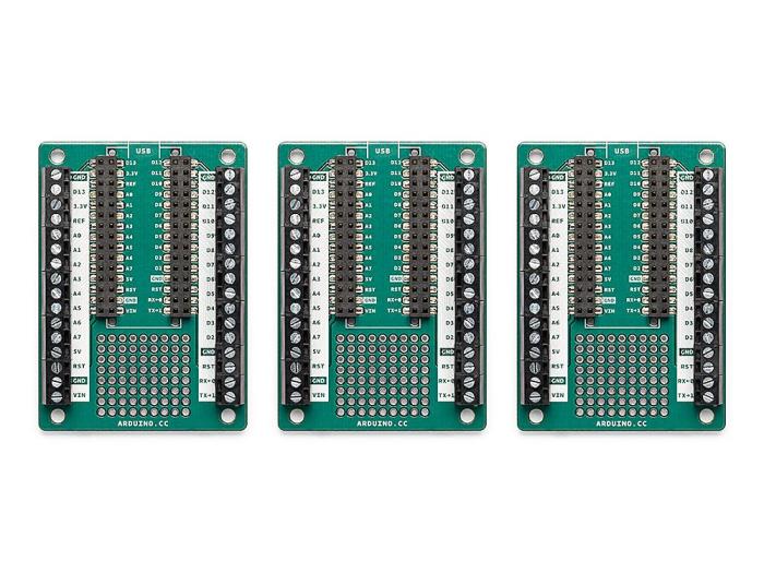 Arduino Nano Screw Terminal Adapter - 3-pack @ electrokit (2 av 4)