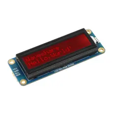 LCD 2x16 tecken RGB 3.3/5V - I2C @ electrokit