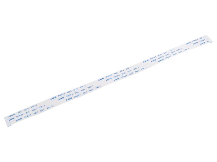 FPC-kabel 20-pol 0.5mm 200mm samma-sida @ electrokit (1 av 1)