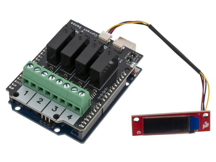 4x Reläshield med strömmätning för Arduino UNO @ electrokit (4 av 6)
