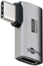 USB-C horizontal adapter USB 4.0 240W @ electrokit