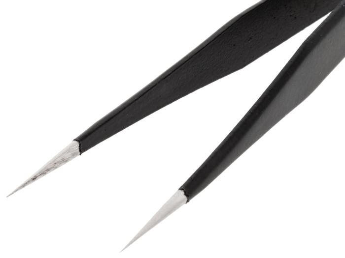 Pincett ESD-säker rak 110mm @ electrokit (2 av 3)