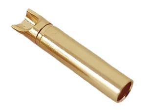 Banana plug 2mm female 15A(30A) gold @ electrokit