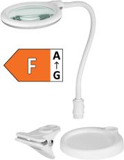 Förstoringslampa 1.75x 3 dioptrier 6W 6500K @ electrokit