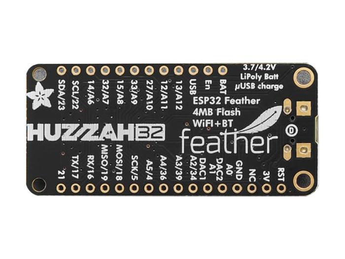 ESP32 Adafruit Feather HUZZAH32 @ electrokit (2 av 6)