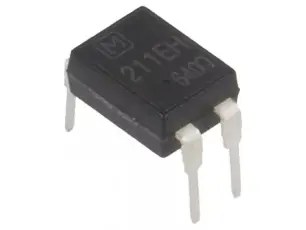 Halvledarrelä SSR DIP-4 3mA/1000mA max 30V AC/DC @ electrokit