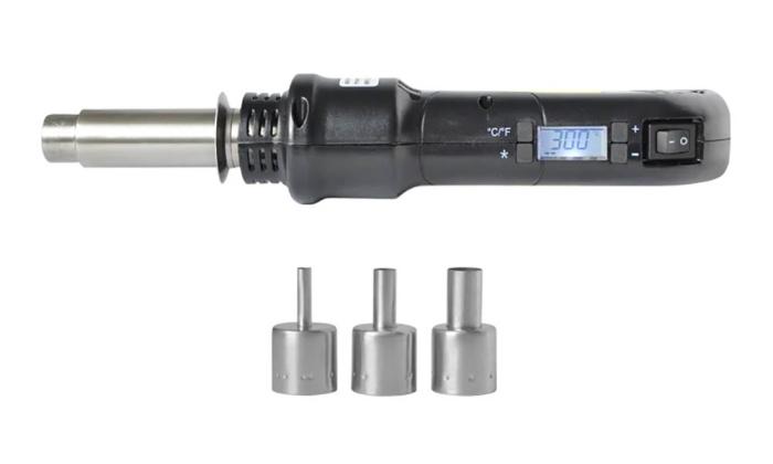 Handhållen varmluftsstation för SMD, 300 W, 200-500 °C @ electrokit (2 av 3)