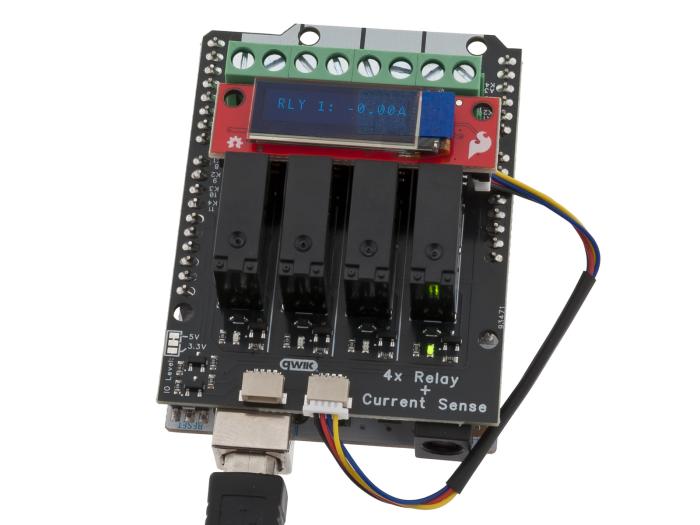 4x Reläshield med strömmätning för Arduino UNO @ electrokit (5 av 6)