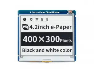 Displaymodul med 4.2" E-papper display och WIFI @ electrokit