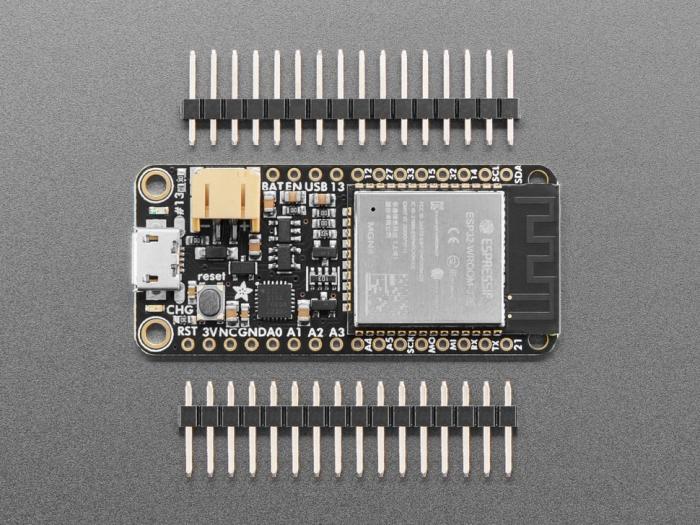 ESP32 Adafruit Feather HUZZAH32 @ electrokit (3 av 6)
