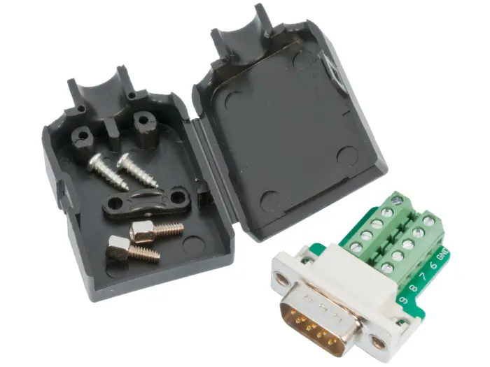D-SUB 9 pin male to terminal block @ electrokit (3 of 3)