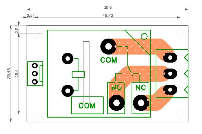 Relay module 12V 30A 4-pack soldering kit @ electrokit (4 of 6)