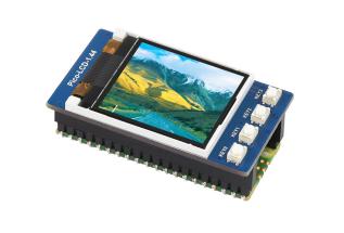 1.44" LCD 128x128 for Raspberry Pi Pico 4x buttons @ electrokit