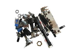 Potentiometer assortment approx. 20 pcs - mixed values @ electrokit