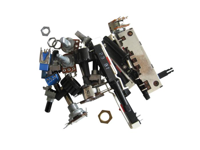 Potentiometer assortment approx. 20 pcs - mixed values @ electrokit (1 of 1)