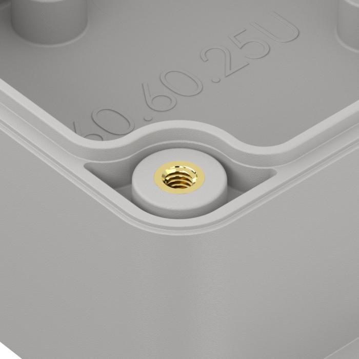 Enclosure 60x40x30mm clear lid ABS IP65 @ electrokit (4 of 4)