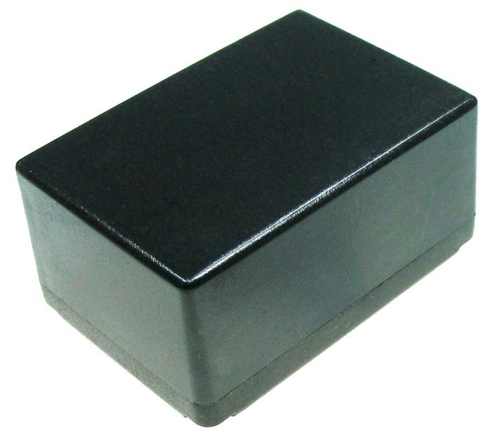 Apparatlåda 72x50x35mm svart @ electrokit (1 av 1)
