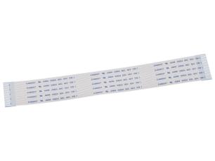 FPC-kabel 20-pol 1.0mm 150mm samma-sida @ electrokit