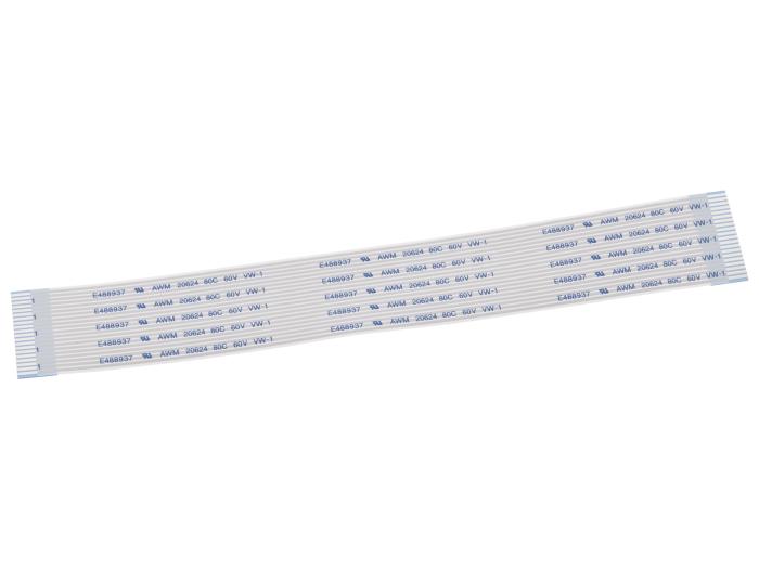 FPC-kabel 20-pol 1.0mm 150mm samma-sida @ electrokit (1 av 1)